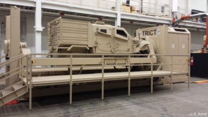 Army TRICT MRAP simulator