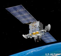 Air Force AEHF satellite, artist's rendition