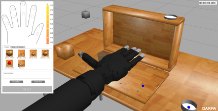 DARPA HAPTIX sensory prosthetic hand