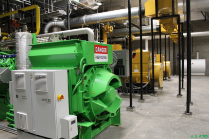 Fort Knox generator CHP