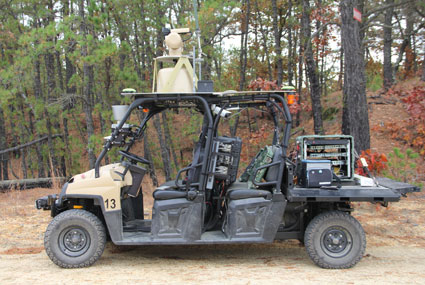 Army CERDEDC MDAR robotic vehicle